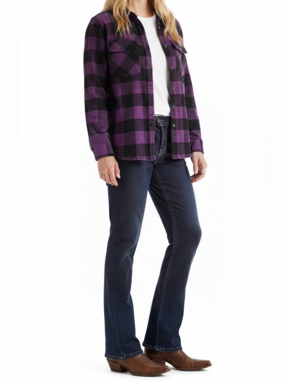 Silver Jeans Women's Dark Blue Slim Bootcut Jeans • Size 31